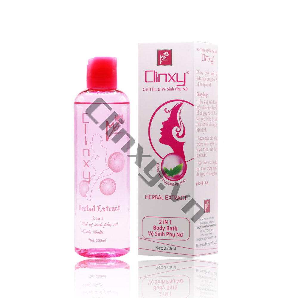 Gel tắm và vệ sinh phụ nữ Clinxy